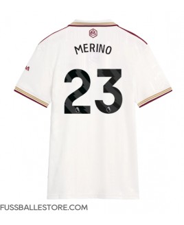 Günstige Arsenal Mikel Merino #23 3rd trikot Damen 2025-26 Kurzarm